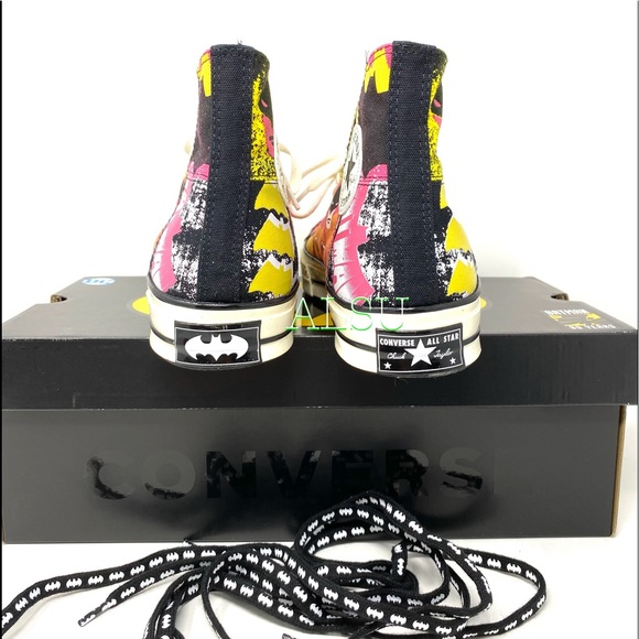 Converse & DC Batman Chuck 70 High Canvas Black M - Picture 9 of 12